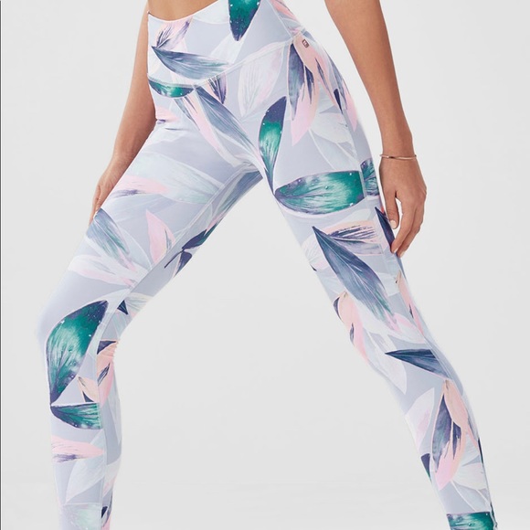 Fabletics High Waisted Printed Powerhold Leggings - Picture 2 of 6